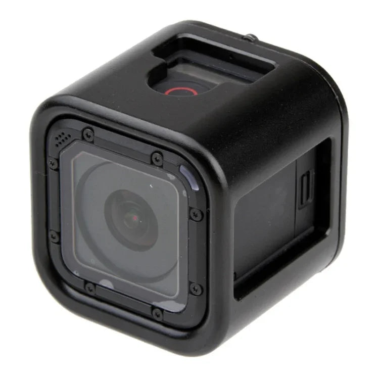 Gaiola Protetora de Alumínio CNC com Tampa Traseira de Seguro para GoPro HERO5 Session / HERO4 Session / HERO Session, HERO5 Session (Preto), HERO5 Session (Prateado), HERO5 Session (Vermelho), HERO5 Session (Dourado), HERO5 Session (Verde)