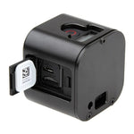 Gaiola Protetora de Alumínio CNC com Tampa Traseira de Seguro para GoPro HERO5 Session / HERO4 Session / HERO Session, HERO5 Session (Preto), HERO5 Session (Prateado), HERO5 Session (Vermelho), HERO5 Session (Dourado), HERO5 Session (Verde)