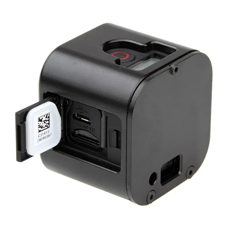 Gaiola Protetora de Alumínio CNC com Tampa Traseira de Seguro para GoPro HERO5 Session / HERO4 Session / HERO Session, HERO5 Session (Preto), HERO5 Session (Prateado), HERO5 Session (Vermelho), HERO5 Session (Dourado), HERO5 Session (Verde)