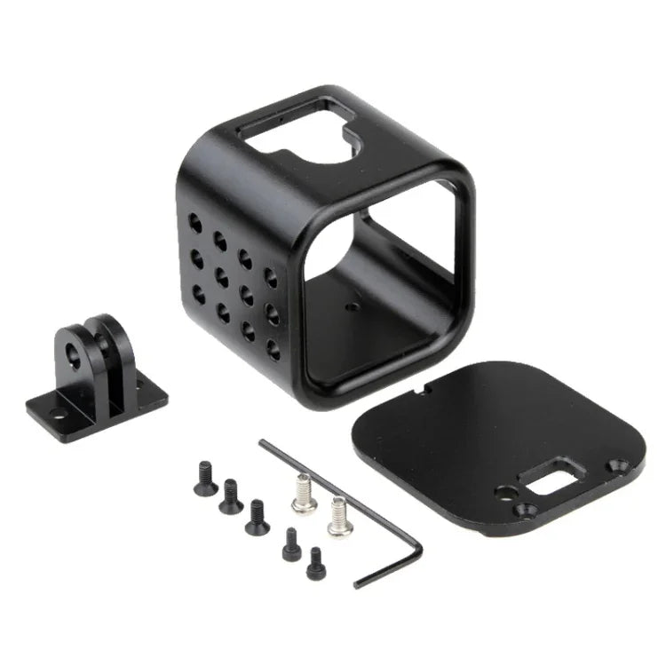 Gaiola Protetora de Alumínio CNC com Tampa Traseira de Seguro para GoPro HERO5 Session / HERO4 Session / HERO Session, HERO5 Session (Preto), HERO5 Session (Prateado), HERO5 Session (Vermelho), HERO5 Session (Dourado), HERO5 Session (Verde)