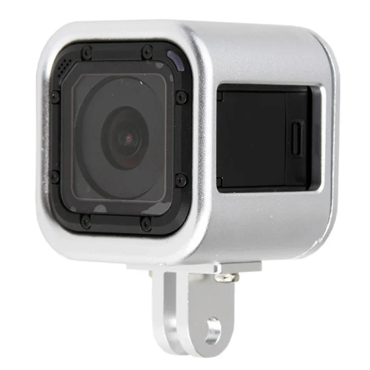 Gaiola Protetora de Alumínio CNC com Tampa Traseira de Seguro para GoPro HERO5 Session / HERO4 Session / HERO Session, HERO5 Session (Preto), HERO5 Session (Prateado), HERO5 Session (Vermelho), HERO5 Session (Dourado), HERO5 Session (Verde)
