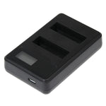 Carregador de Duas Baterias com Ecrã LCD para GoPro HERO4 (AHDBT-401), Mostra Capacidade de Carga (GP258-C), Para GoPro HERO4