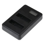 Carregador de Duas Baterias com Ecrã LCD para GoPro HERO4 (AHDBT-401), Mostra Capacidade de Carga (GP258-C), Para GoPro HERO4