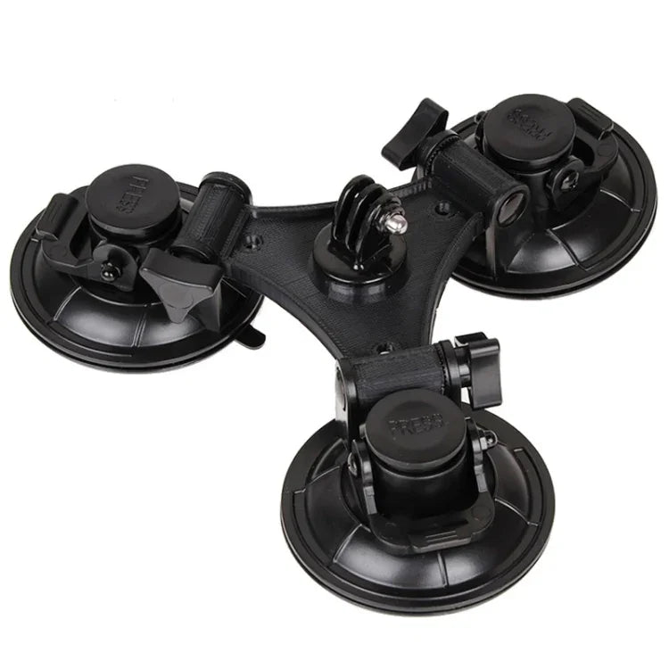 Suporte de Ventosa Triangular XM70-B com Chave de Fendas Hexagonal para GoPro, Insta360, DJI e Outras Câmaras de Ação, Para GoPro HERO9 XM70-B