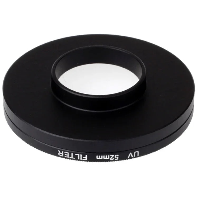 Filtro UV de 52mm com Tampa para Xiaomi Xiaoyi 4K+ / 4K, Xiaoyi Lite, Câmara Desportiva Xiaoyi, Filtro UV 52mm
