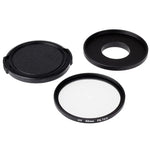 Filtro UV de 52mm com Tampa para Xiaomi Xiaoyi 4K+ / 4K, Xiaoyi Lite, Câmara Desportiva Xiaoyi, Filtro UV 52mm