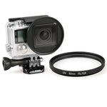 Filtro UV Redondo de 52mm para GoPro HERO4 / 3+, Filtro UV
