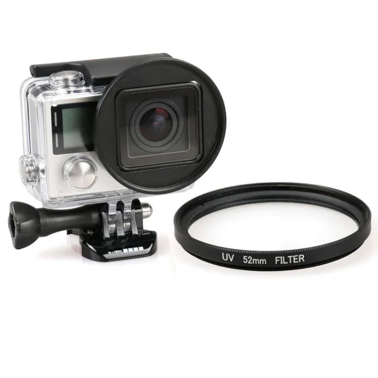 Filtro UV Redondo de 52mm para GoPro HERO4 / 3+, Filtro UV