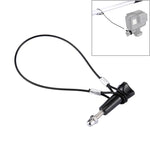 Cordão / Fita de Aço Inoxidável com Parafuso para GoPro HERO11 Black/HERO10 Black / HERO9 Black /HERO8 Black /7 /6/ 5 /5 Session /4 /3+ /3 /2 /1, Comprimento: 31,5cm