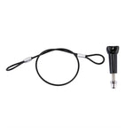 Cordão / Fita de Aço Inoxidável com Parafuso para GoPro HERO11 Black/HERO10 Black / HERO9 Black /HERO8 Black /7 /6/ 5 /5 Session /4 /3+ /3 /2 /1, Comprimento: 31,5cm