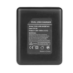 Carregador de Viagem USB para Duas Baterias para GoPro HERO4 (AHDBT-401), Para GoPro HERO4