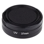 Filtro UV de 37mm com Tampa para Xiaomi Xiaoyi 4K+ / 4K, Xiaoyi Lite, Câmara Desportiva Xiaoyi, Filtro UV 37mm