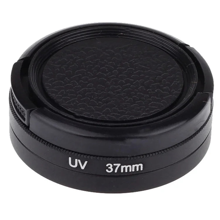 Filtro UV de 37mm com Tampa para Xiaomi Xiaoyi 4K+ / 4K, Xiaoyi Lite, Câmara Desportiva Xiaoyi, Filtro UV 37mm
