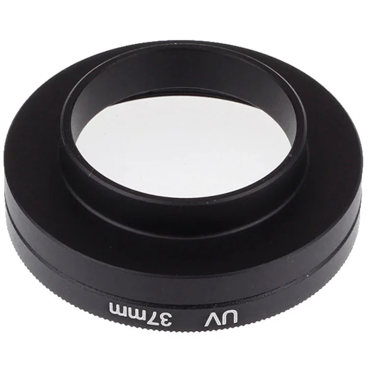 Filtro UV de 37mm com Tampa para Xiaomi Xiaoyi 4K+ / 4K, Xiaoyi Lite, Câmara Desportiva Xiaoyi, Filtro UV 37mm