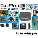 Estojo de Viagem Portátil à Prova de Água e Anti-impactos para Acessórios de Câmaras de Ação GoPro, Insta360, DJI e Outras, Tamanho: 32cm x 22cm x 7cm