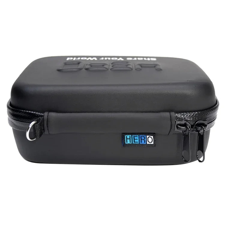 Estojo de Viagem Portátil à Prova de Água e Anti-impactos para Acessórios de Câmaras de Ação GoPro, Insta360, DJI e Outras, Tamanho: 16cm x 12cm x 7cm