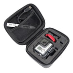 Estojo de Viagem Portátil à Prova de Água e Anti-impactos para Acessórios de Câmaras de Ação GoPro, Insta360, DJI e Outras, Tamanho: 16cm x 12cm x 7cm