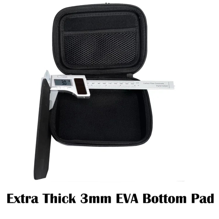 Estojo de Viagem Portátil à Prova de Água e Anti-impactos para Acessórios de Câmaras de Ação GoPro, Insta360, DJI e Outras, Tamanho: 16cm x 12cm x 7cm