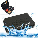 Estojo Portátil Resistente a Choques e Impermeável para Acessórios de GoPro, Insta360, DJI e Outras Câmaras de Ação, Tamanho: 22cm x 16cm x 7cm, Tamanho: 22cm x 16cm x 7cm