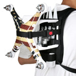 Mochila de Ombro Bolsa Multiusos com Correia para Pescoço para Dji Phantom 3 / 2 / 1 / Vision+, Transporte Disponível para Quadcopter, Comando Remoto, Bateria, Hélices
