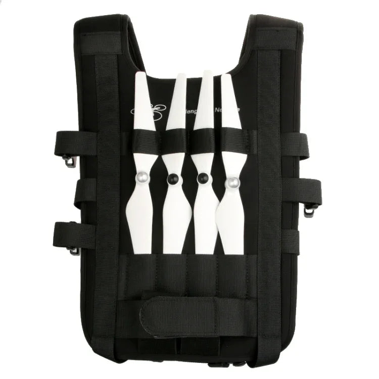 Mochila de Ombro Bolsa Multiusos com Correia para Pescoço para Dji Phantom 3 / 2 / 1 / Vision+, Transporte Disponível para Quadcopter, Comando Remoto, Bateria, Hélices