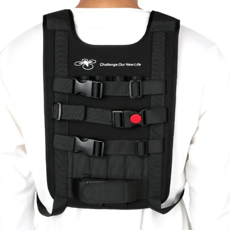 Mochila de Ombro Bolsa Multiusos com Correia para Pescoço para Dji Phantom 3 / 2 / 1 / Vision+, Transporte Disponível para Quadcopter, Comando Remoto, Bateria, Hélices
