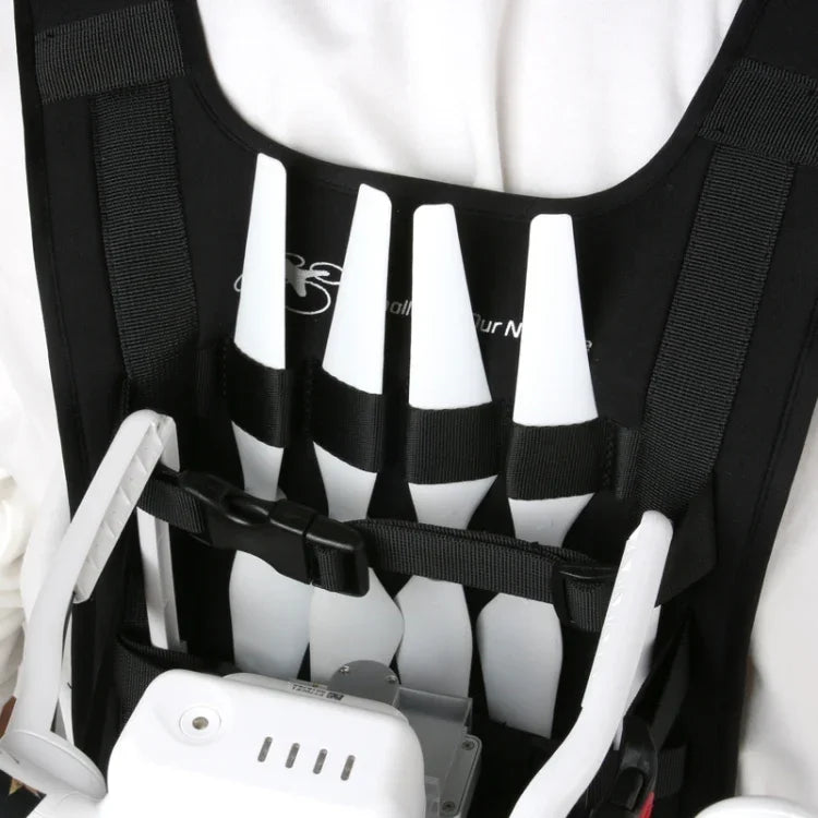 Mochila de Ombro Bolsa Multiusos com Correia para Pescoço para Dji Phantom 3 / 2 / 1 / Vision+, Transporte Disponível para Quadcopter, Comando Remoto, Bateria, Hélices