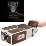 Projetor de Cartão para Smartphone / Projetor DIY para Telemóvel Cinema Portátil, S-DMP-0016Z, S-DMP-0016