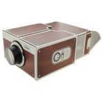 Projetor de Cartão para Smartphone / Projetor DIY para Telemóvel Cinema Portátil, S-DMP-0016Z, S-DMP-0016