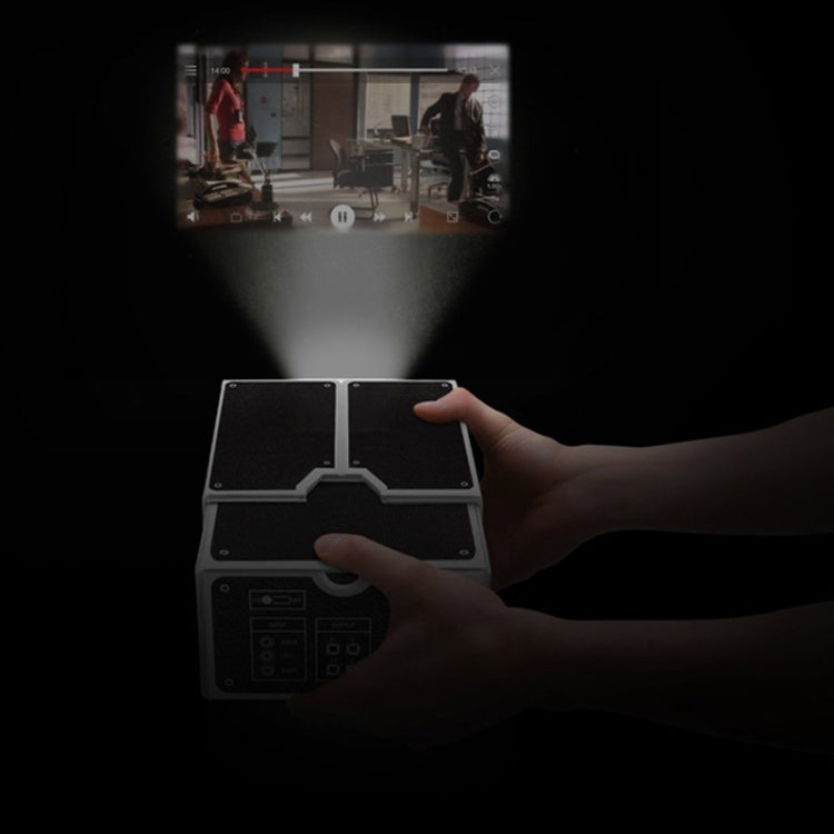 Projetor de Cartão para Smartphone / Projetor DIY para Telemóvel Cinema Portátil, S-DMP-0016Z, S-DMP-0016
