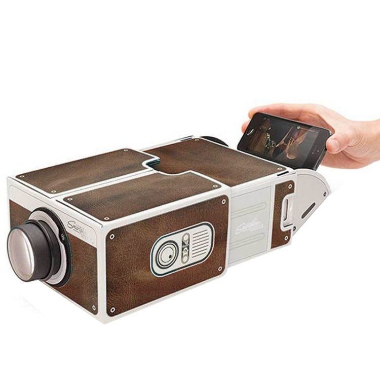 Projetor de Cartão para Smartphone / Projetor DIY para Telemóvel Cinema Portátil, S-DMP-0016Z, S-DMP-0016