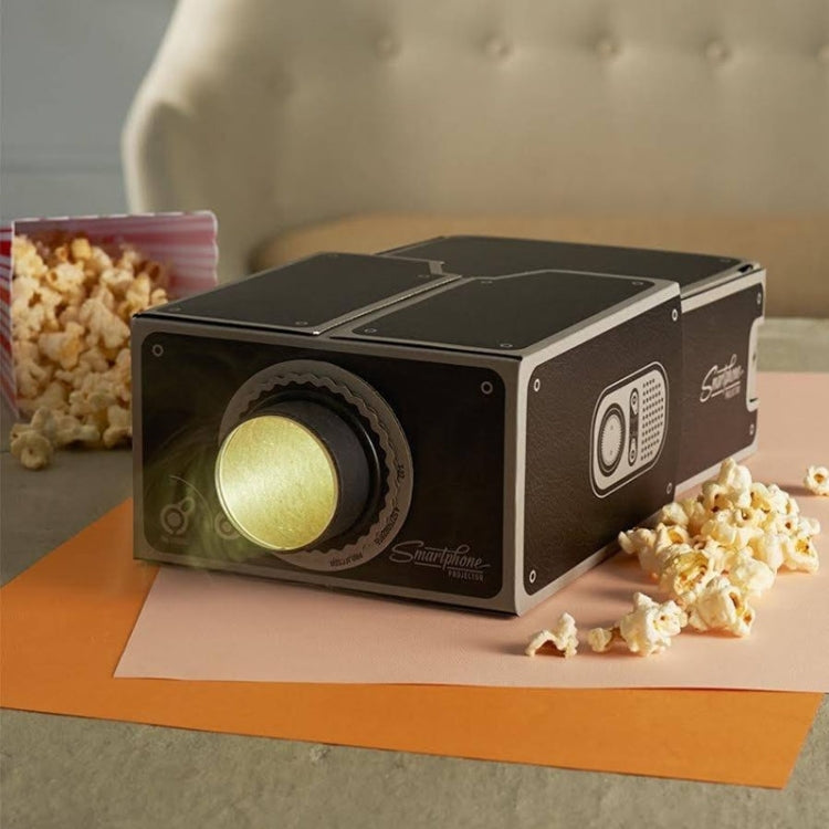 Projetor de Cartão para Smartphone / Projetor DIY para Telemóvel Cinema Portátil, S-DMP-0016Z, S-DMP-0016