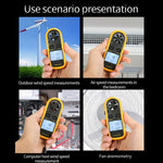 Termómetro Anemómetro Electrónico Digital AR-816, AR-816