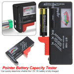 Testador Universal de Pilhas para Pilhas 1,5V AAA, AA e 9V 6F22