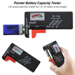 Testador Universal de Pilhas para Pilhas 1,5V AAA, AA e 9V 6F22