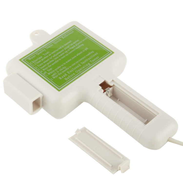 Testador de PH / CL2 para Água de Piscina Doméstica, Comprimento do Cabo: 1,2m
