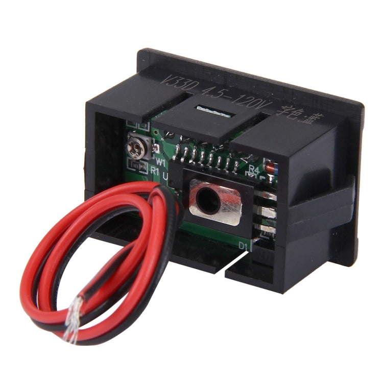 V33D Medidor digital de tensão mini de 2 fios, mede tensão: CC 4,5-120V, S-DT-0534G, S-DT-0534L, S-DT-0534R