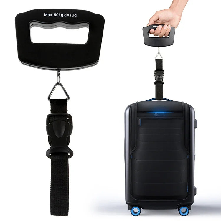 Balança Eletrónica de Viagem para Bagagem 50kg, 50kg