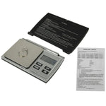 Balança Digital de Abertura Flip 100g / 0.01g com Ecrã LCD Retroiluminado, 100g / 0.01g