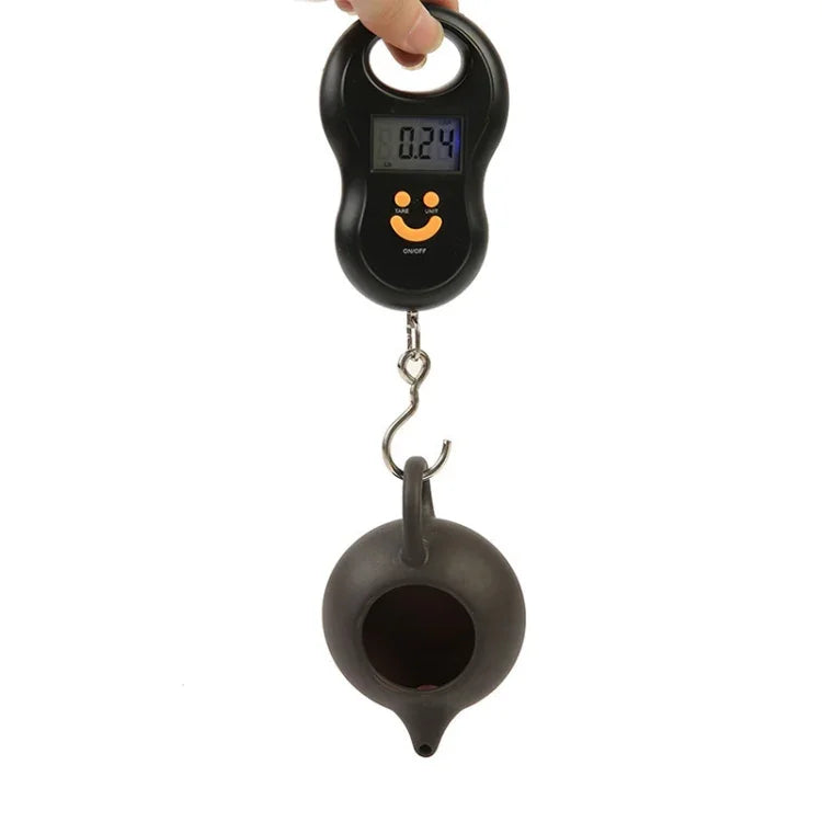 Balança Digital Portátil de Mão com Ecrã LCD, Sem Pilhas, Portátil LCD