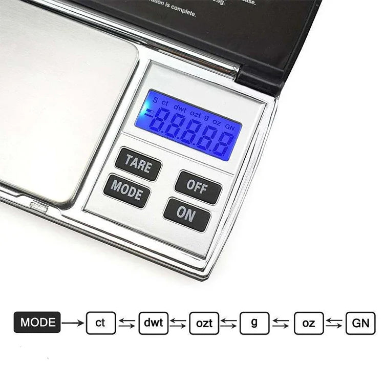 Balança Digital para Diamantes 200g / 0.01g, 200g / 0.01g