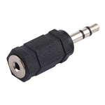 Adaptador de Áudio Macho 3.5mm para Fêmea 2.5mm, Macho 3.5 para Fêmea 2.5