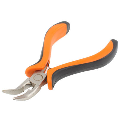 Alicate de Bico Curvo Longo de 4.5 polegadas para Corte Manual, Alicate Curvo Longo