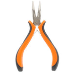 Alicate de Bico Curvo Longo de 4.5 polegadas para Corte Manual, Alicate Curvo Longo