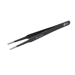 Pinças BEST BST-203ESD 202 em Aço Inoxidável com Ponta Antiestática, BST-203ESD