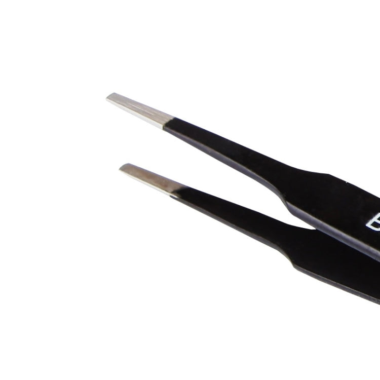 Pinças BEST BST-203ESD 202 em Aço Inoxidável com Ponta Antiestática, BST-203ESD