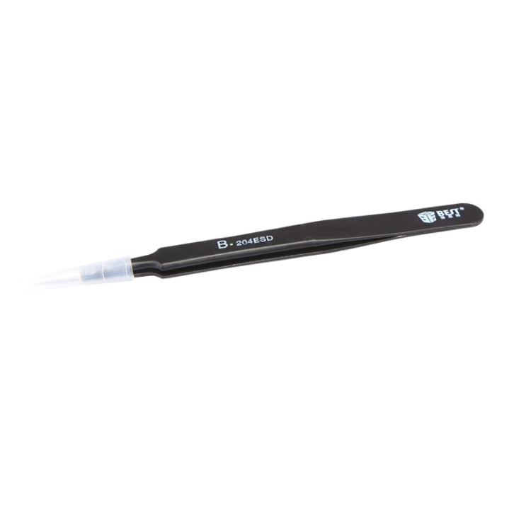 Pinças BEST BST-204ESD 202 em Aço Inoxidável com Ponta Antiestática, BST-204ESD