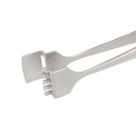 Pinças BEST BST-91-5T SA Profissionais em Aço Inoxidável para Pastilhas de Silício, BST-91-5T