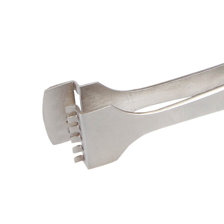 Pinças BEST BST-91-6T SA Profissionais em Aço Inoxidável para Pastilhas de Silício, BST-91-6T
