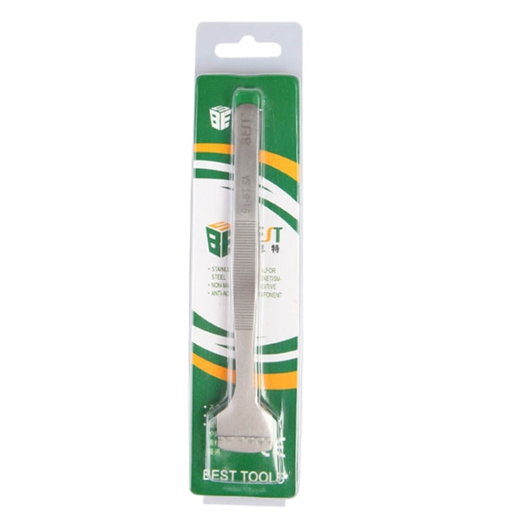 Pinças BEST BST-91-6T SA Profissionais em Aço Inoxidável para Pastilhas de Silício, BST-91-6T